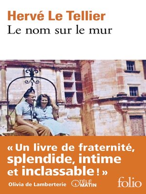 cover image of Le nom sur le mur